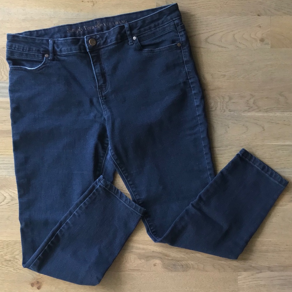 Simply Vera by Vera Wang Skinny Ankle Jeans - 14